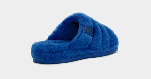 Ugg slides hotsell neon blue